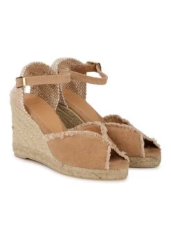 Con Zeppa Castañer - Espadrilles - Beige -Vêtements Magasin 0195d07b4b694097b7b4a9f32405e287