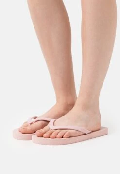 Selected Femme Slffelicia - Tongs - Peach Whip