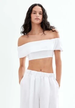 Oysho Off-Shoulder - Blouse - White