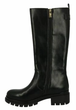 Tom Tailor Schlicht Modisch Ela - Bottes De Neige - Schwarz