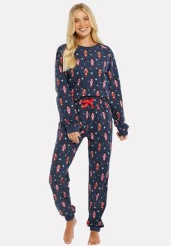 Threadbare Thb Nutcracker Xmas - Pyjama - Navy