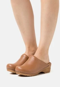 Sanita Original Sandra Open - Sabots - Cognag