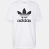 Adidas Originals Trefoil Unisex - T-Shirt Imprimé - White/Black