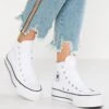 Converse Chuck Taylor All Star Lift - Baskets Montantes - White/Black