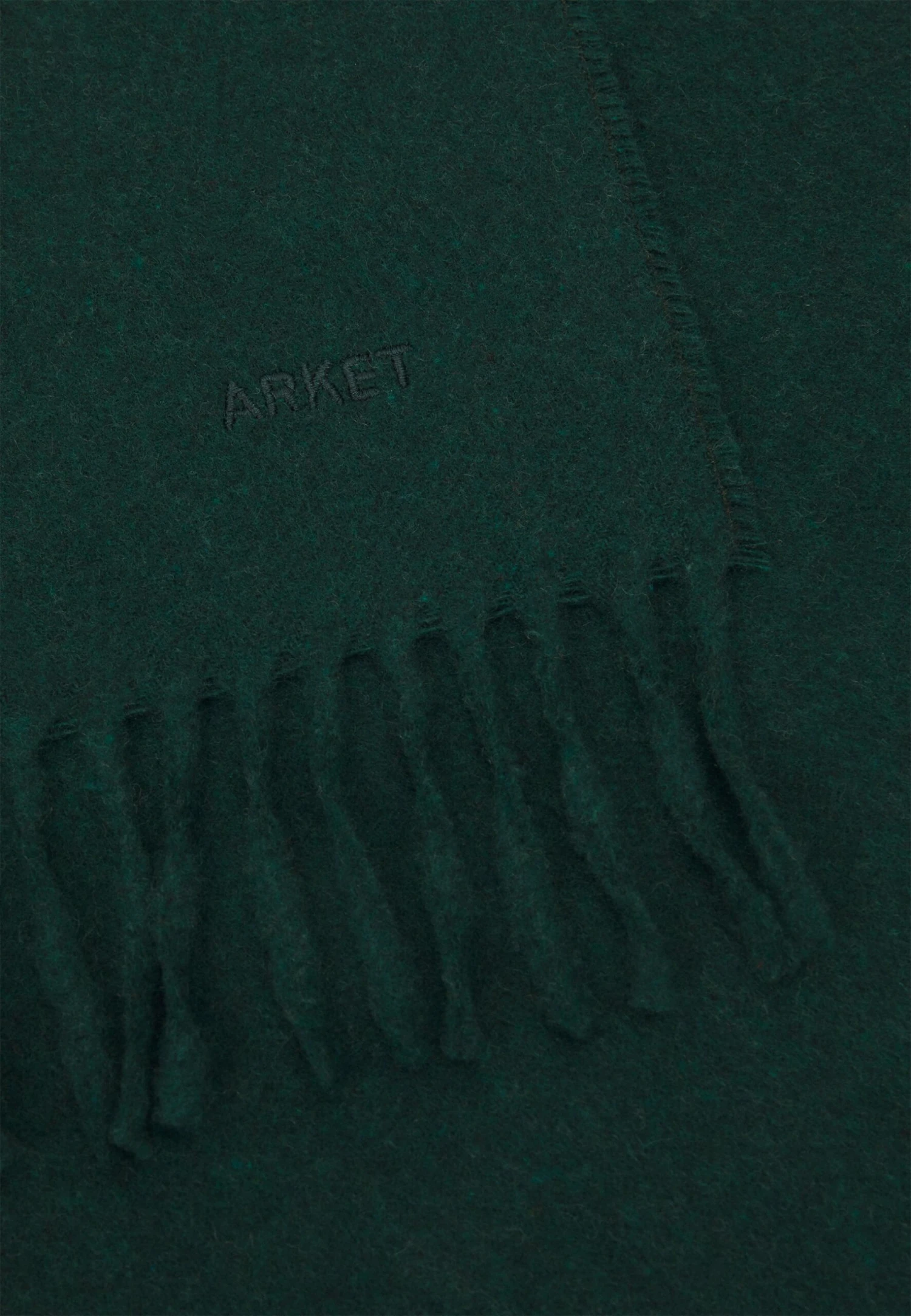 ARKET Unisex - Écharpe - Green 4 ARKET Unisex - Écharpe - Green – Image 4