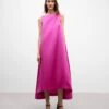 ADOLFO DOMINGUEZ Flared - Robe Longue - Pink