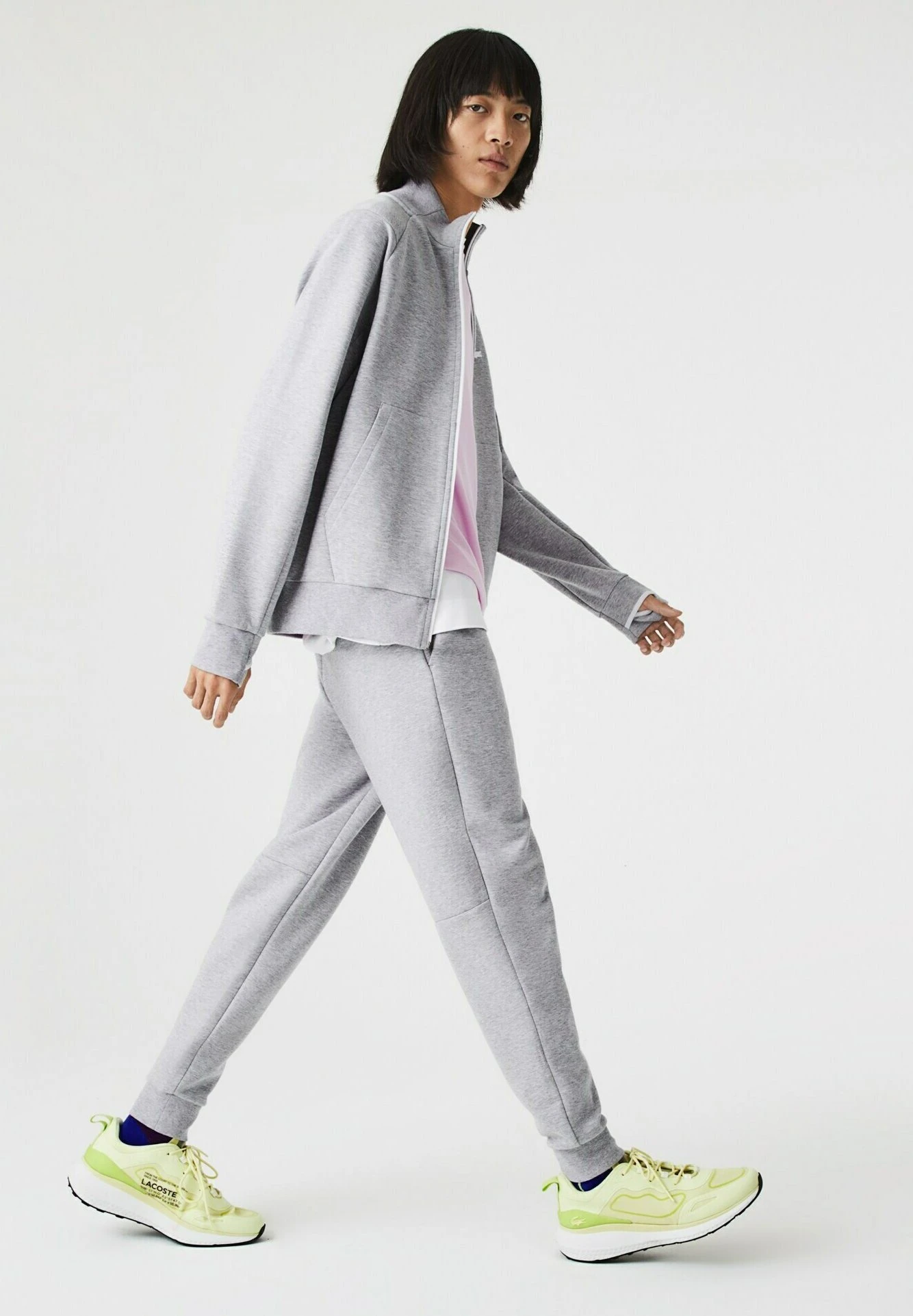 Lacoste Pantalon De Survêtement - Gris Chiné 5 Lacoste Pantalon De Survêtement - Gris Chiné – Image 5