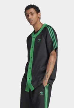 Adidas Originals Cl Ss Bb - Chemise - Black Green