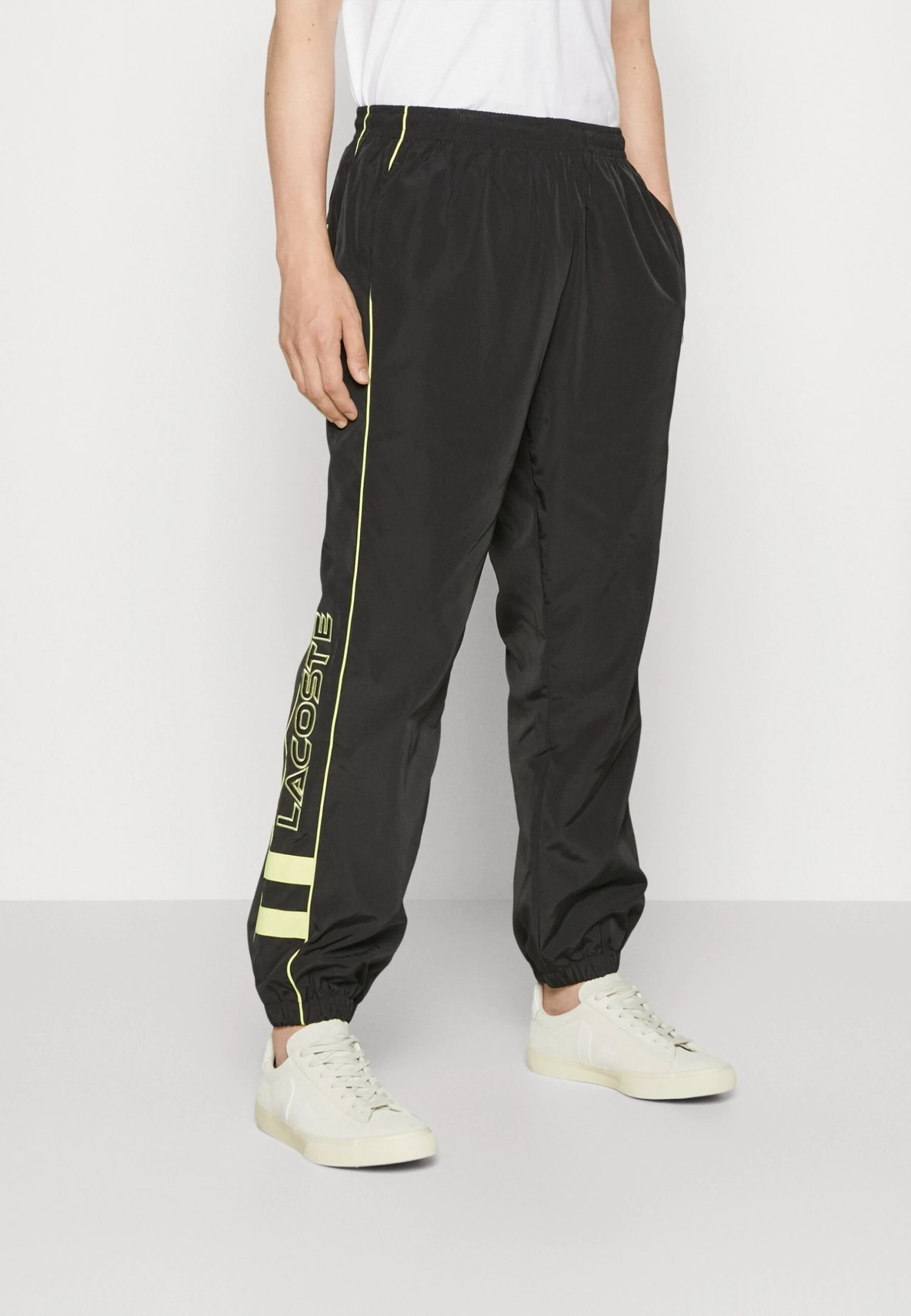 Lacoste Pantalon De Survêtement - Black/Limeira 1 Lacoste Pantalon De Survêtement - Black/Limeira