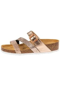 Kos - Mules - Metallic Rosa