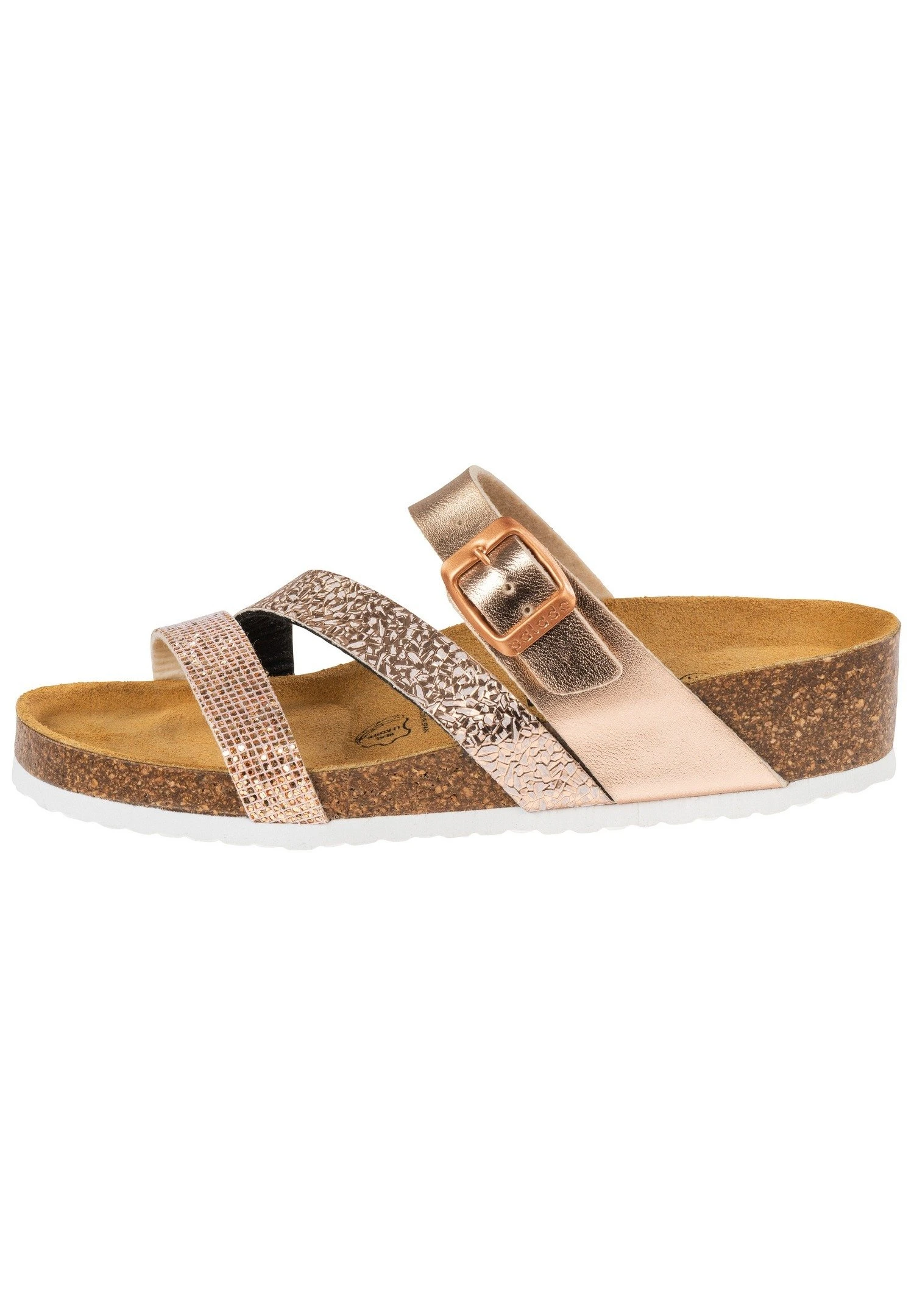 Kos - Mules - Metallic Rosa 1 Kos - Mules - Metallic Rosa