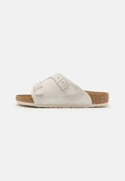 Birkenstock Zürich Unisex - Chaussons - Antique White