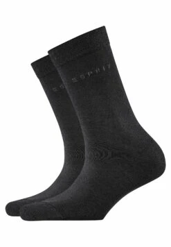 ESPRIT Basic Easy 2-Pack Uni - Chaussettes - Black