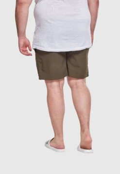 URBAN CLASSICS Block - Short De Bain - Olive -Vêtements Magasin 324fb6100fd64dd38d4aaf8893bbff02
