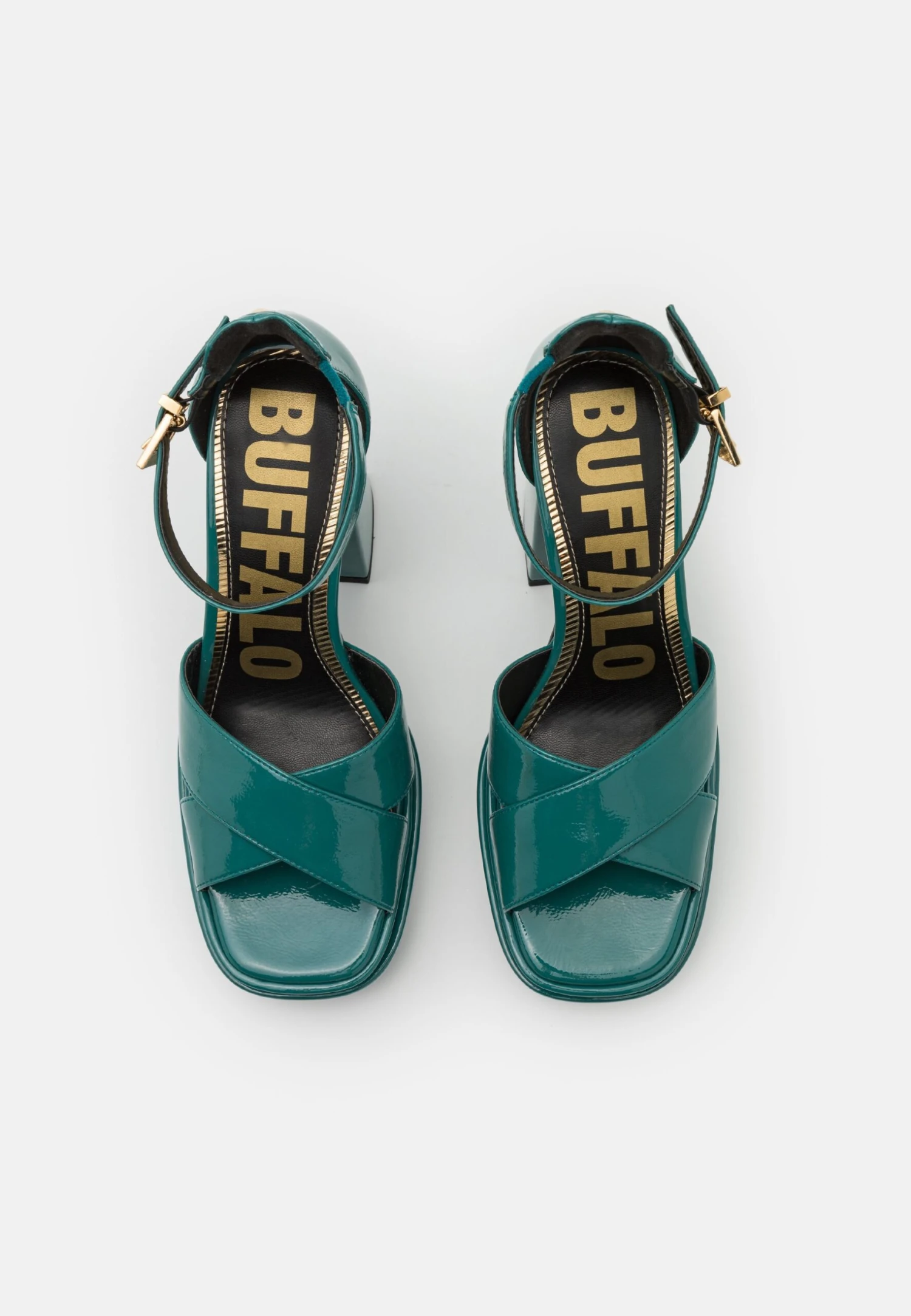 Buffalo May Cross - Sandales À Talons Hauts - Petrol 6 Buffalo May Cross - Sandales À Talons Hauts - Petrol – Image 6