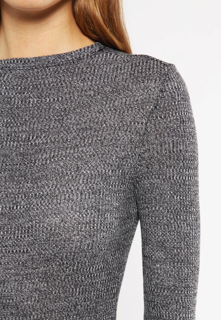 URBAN CLASSICS Ladies Rib Dress - Robe Pull - Charcoal 5 URBAN CLASSICS Ladies Rib Dress - Robe Pull - Charcoal – Image 5