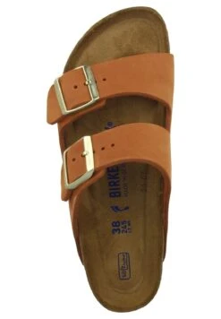 Birkenstock Arizona Sfb Nubuck Narrow - Mules - Pecan 7 Birkenstock Arizona Sfb Nubuck Narrow - Mules - Pecan -Vêtements Magasin 3dda334af595443da6c6f1b85d56e87b
