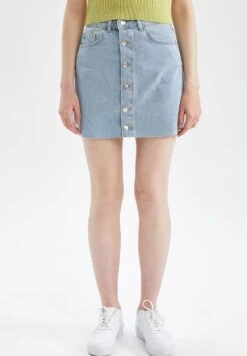 DeFacto Jupe En Jean - Blue