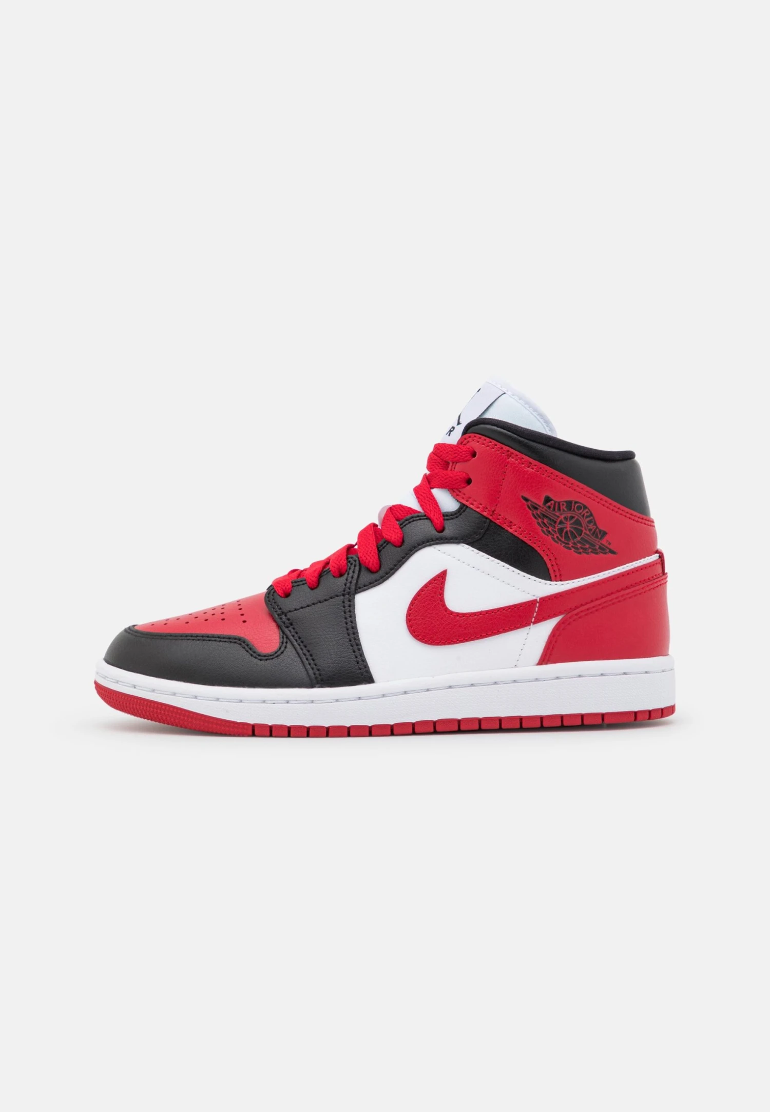 Air Jordan 1 Mid - Baskets Montantes - Black/Gym Red/White 1 Air Jordan 1 Mid - Baskets Montantes - Black/Gym Red/White