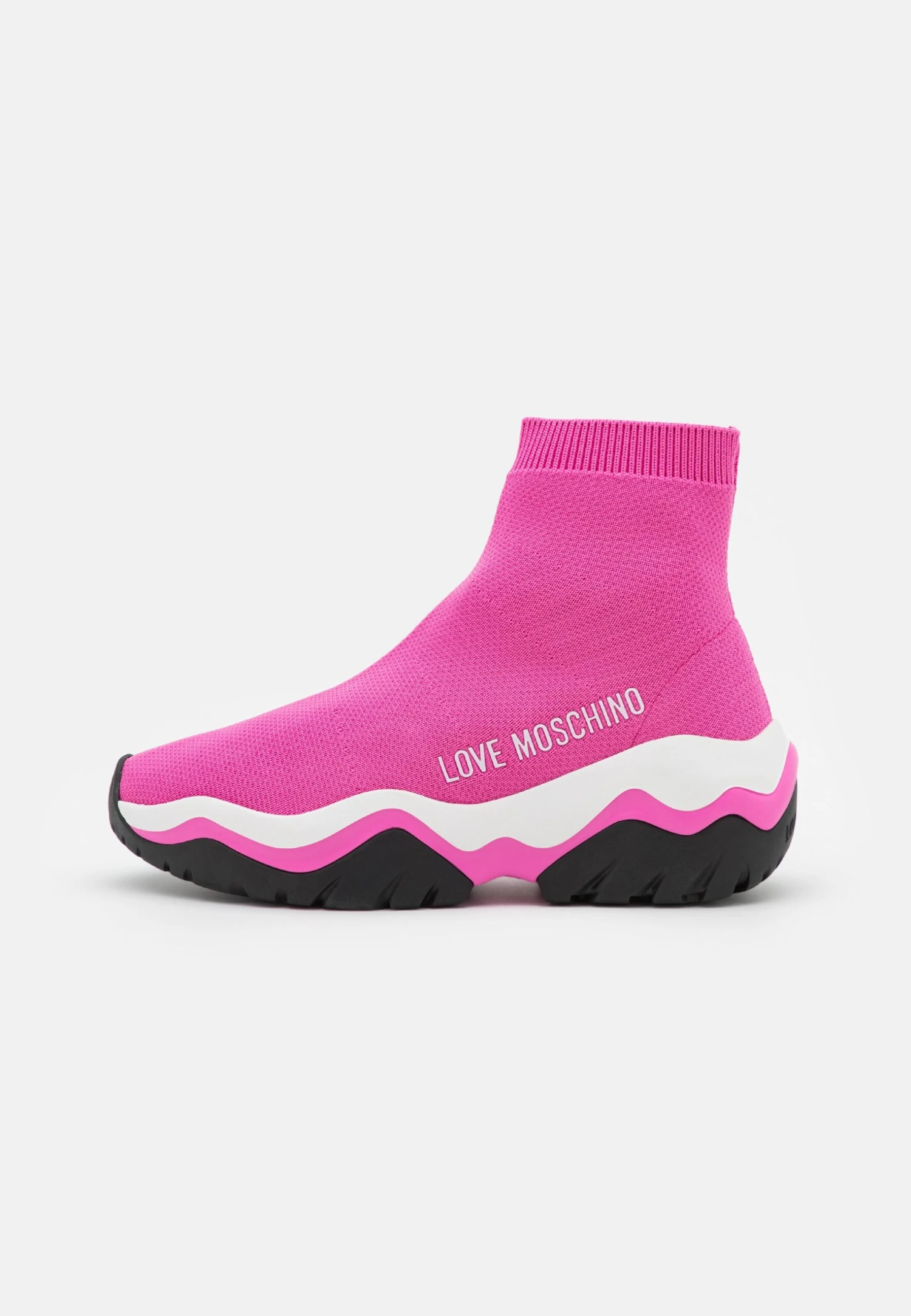 LOVE MOSCHINO Baskets Montantes - Rosa Shoking 2 LOVE MOSCHINO Baskets Montantes - Rosa Shoking – Image 2