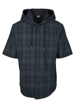 URBAN CLASSICS Hooded Short Sleeve Shirt - Chemise - Navy 9 URBAN CLASSICS Hooded Short Sleeve Shirt - Chemise - Navy -Vêtements Magasin 4c68c36a5bdd413a8219c84e7bad0bad