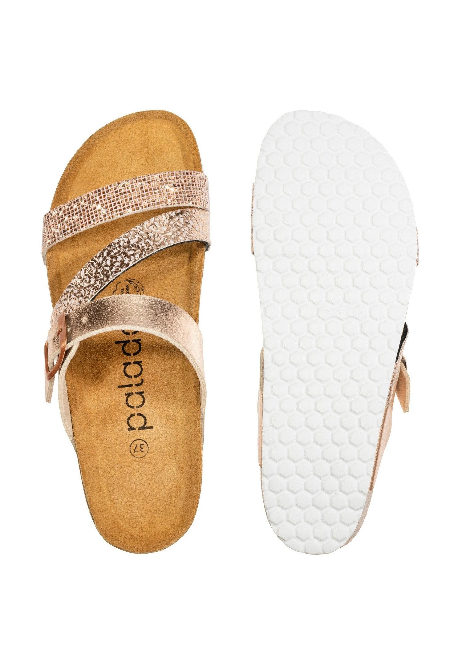 Kos - Mules - Metallic Rosa 2 Kos - Mules - Metallic Rosa – Image 2