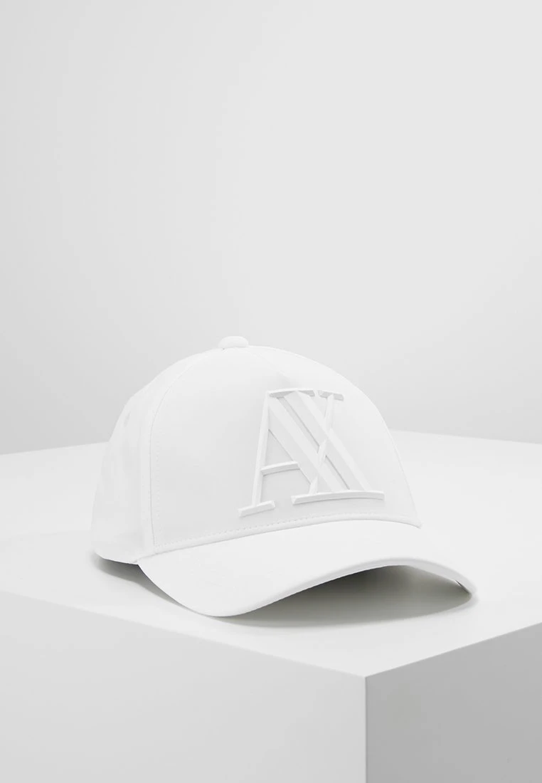 Armani Exchange Man'S Hat Unisex - Casquette - Bianco 1 Armani Exchange Man'S Hat Unisex - Casquette - Bianco