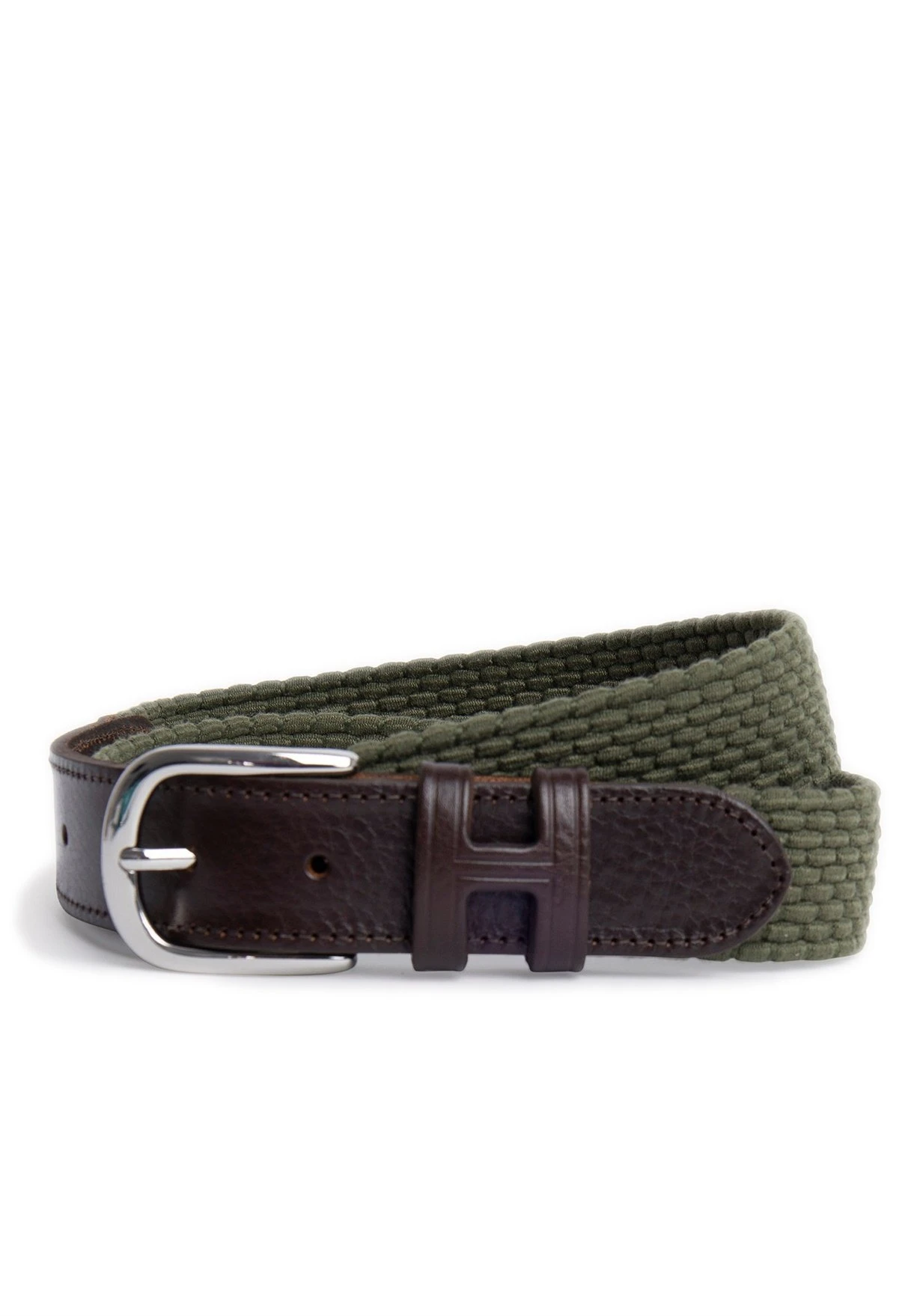 Hackett London Parachute Belt - Ceinture - Khaki Green 1 Hackett London Parachute Belt - Ceinture - Khaki Green