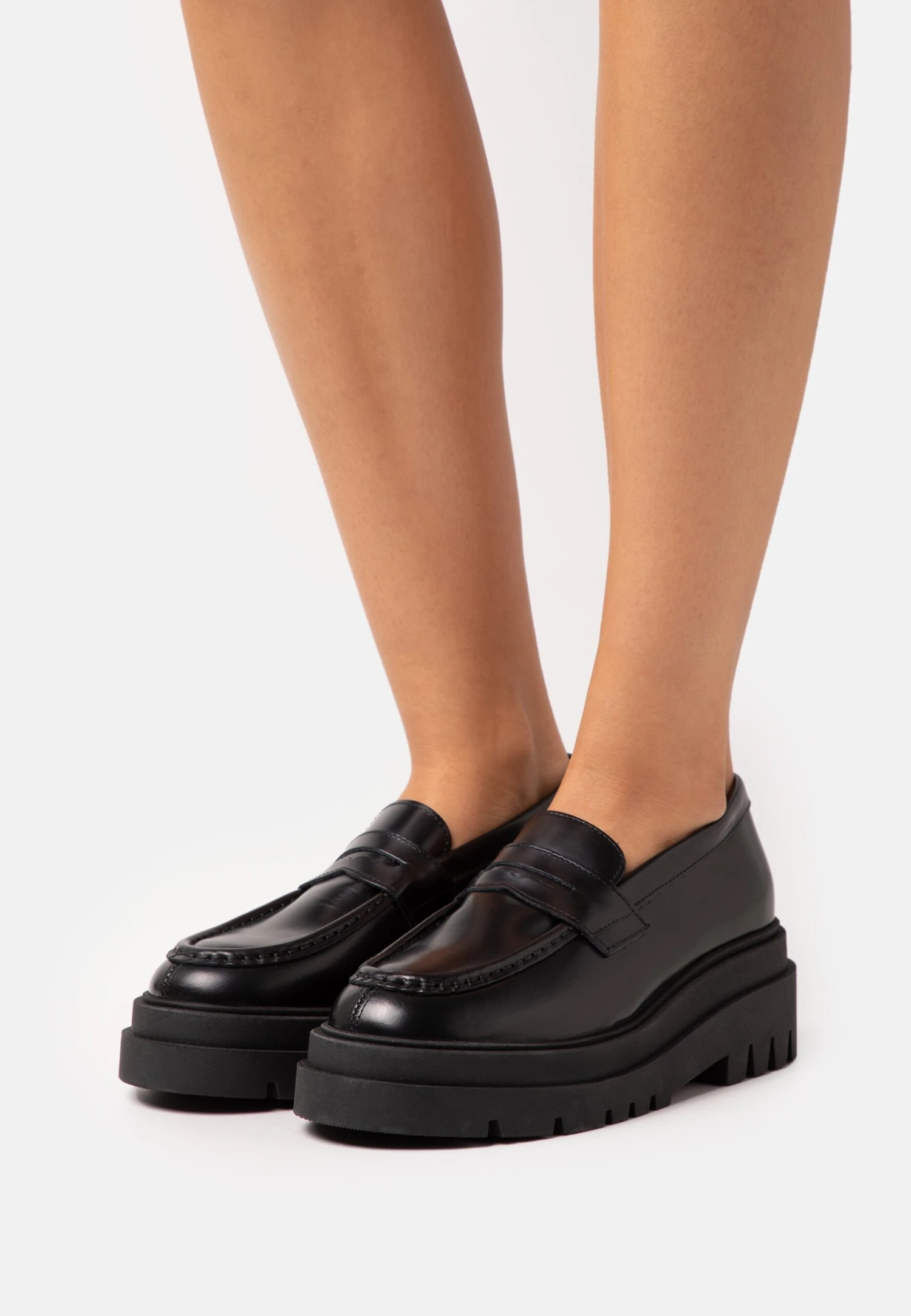 Selected Femme Slfjuniper Penny Polido Loafer - Mocassins - Black 1 Selected Femme Slfjuniper Penny Polido Loafer - Mocassins - Black