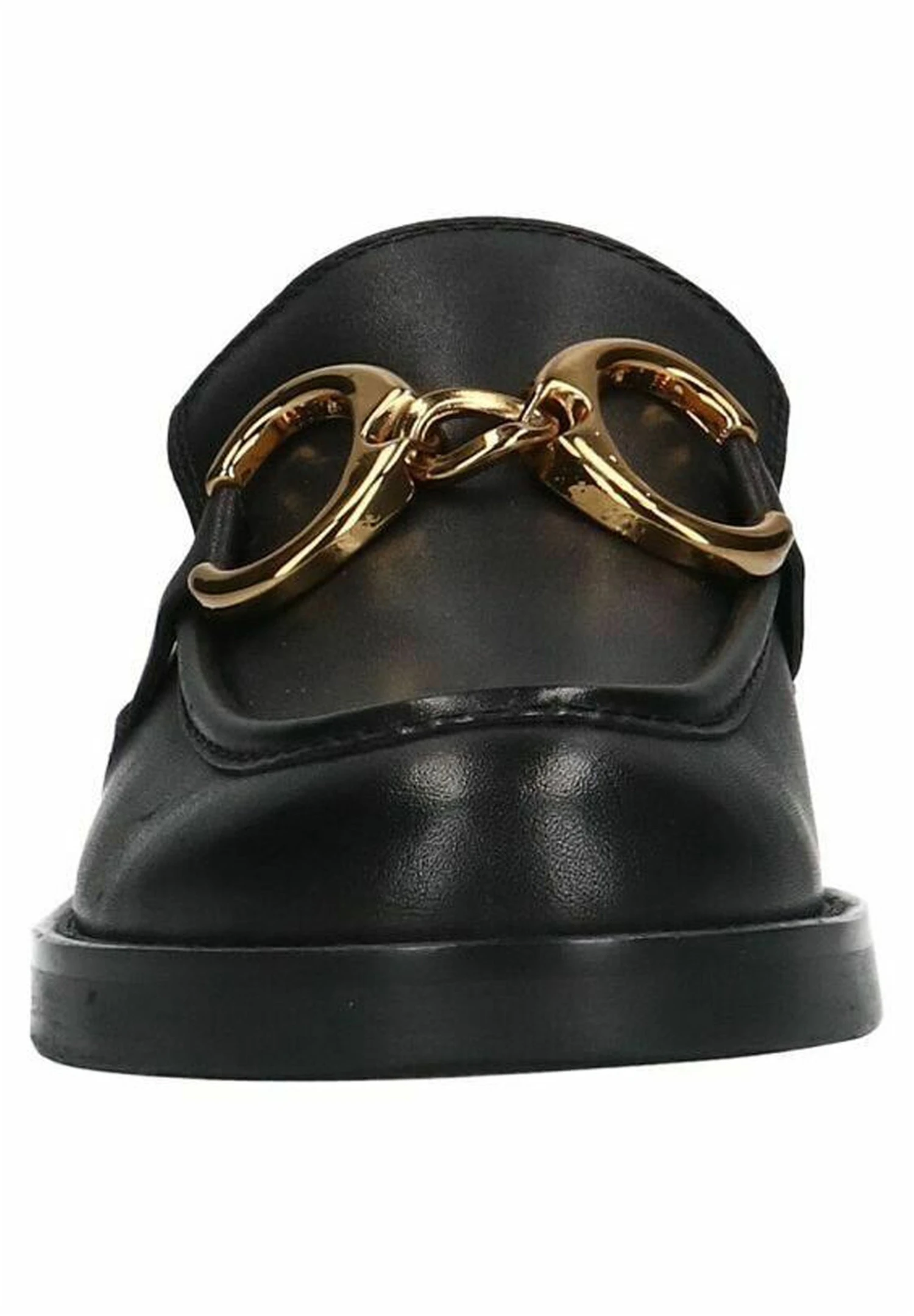 Aus Mit Goldfarbener Kette - Mules - Black 4 Aus Mit Goldfarbener Kette - Mules - Black – Image 4