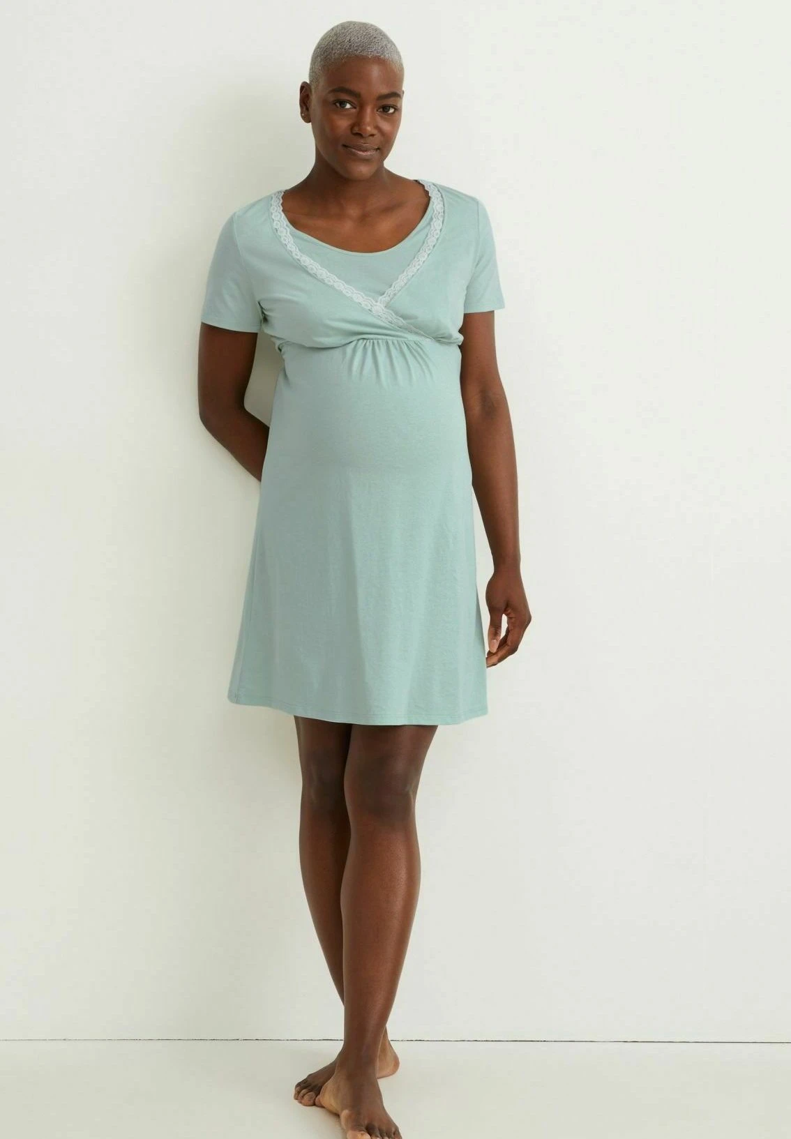 2 Pack - Chemise De Nuit / Nuisette - Light Green 1 2 Pack - Chemise De Nuit / Nuisette - Light Green