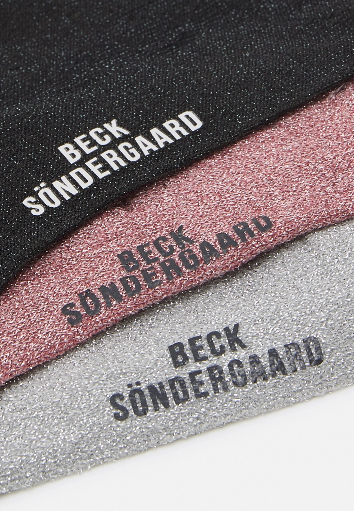 Becksöndergaard Dina Solid Mix 3 Pack - Chaussettes - Black/Grey/Mauve 2 Becksöndergaard Dina Solid Mix 3 Pack - Chaussettes - Black/Grey/Mauve – Image 2