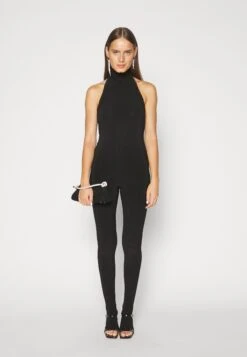 Norma Kamali Halter Turtle Catsuit Footie - Combinaison - Black 10 Norma Kamali Halter Turtle Catsuit Footie - Combinaison - Black -Vêtements Magasin 70b7c374a3c24d8293fce8c3914d5b5a