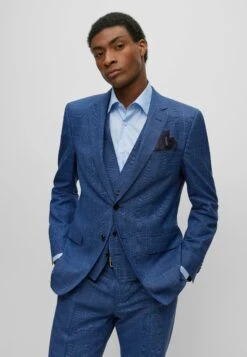 Boss Mouchoir De Poche - Dark Blue Four