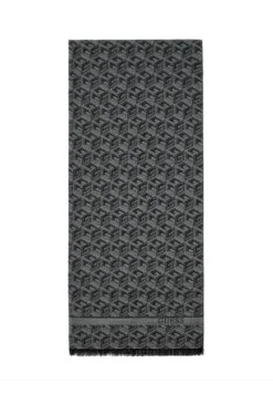 Guess Ederlo G Cube-Logo - Écharpe - Mehrfarbig Grau
