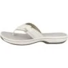Clarks Brinkley - Tongs - White Synthetic