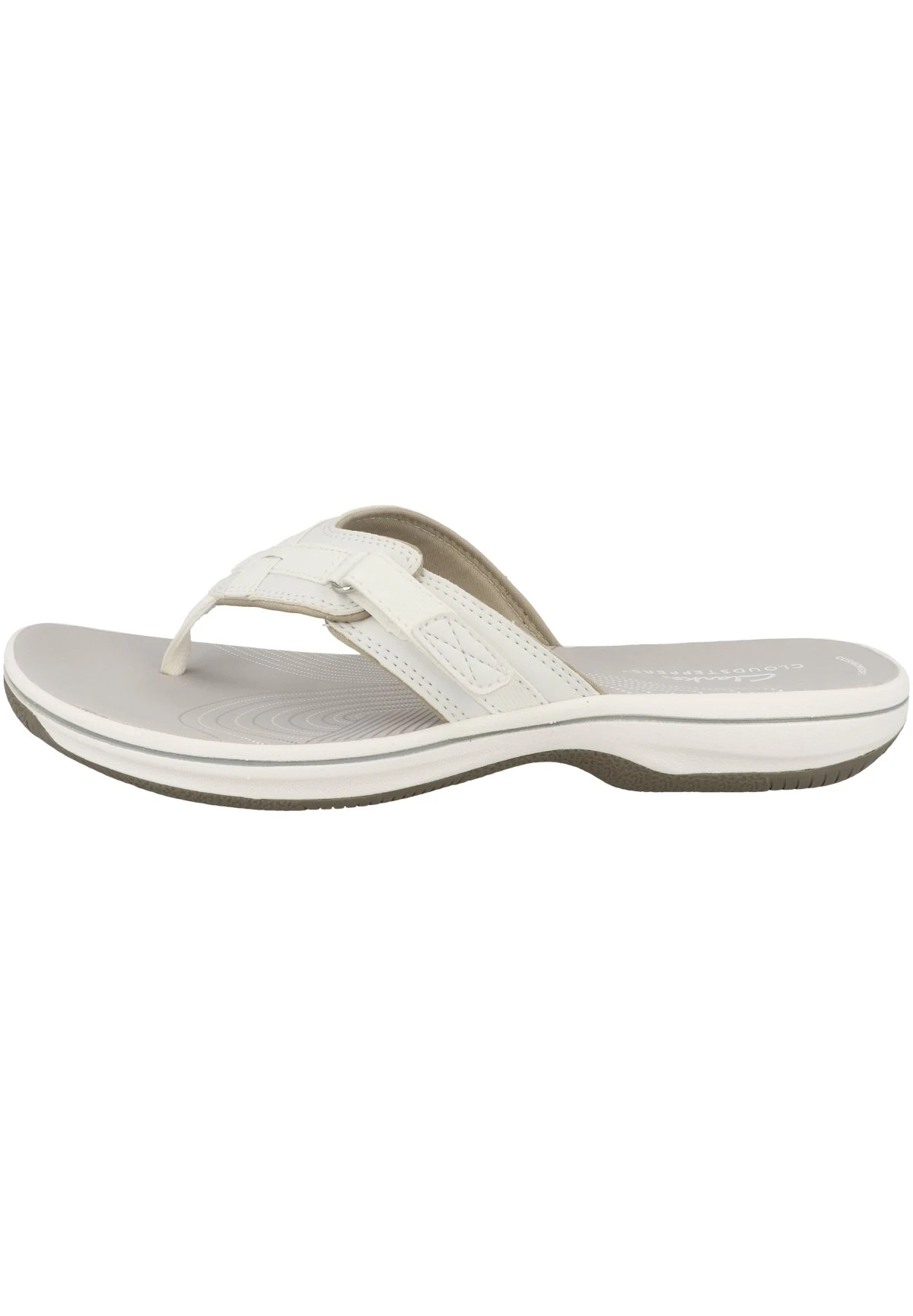 Clarks Brinkley - Tongs - White Synthetic 1 Clarks Brinkley - Tongs - White Synthetic