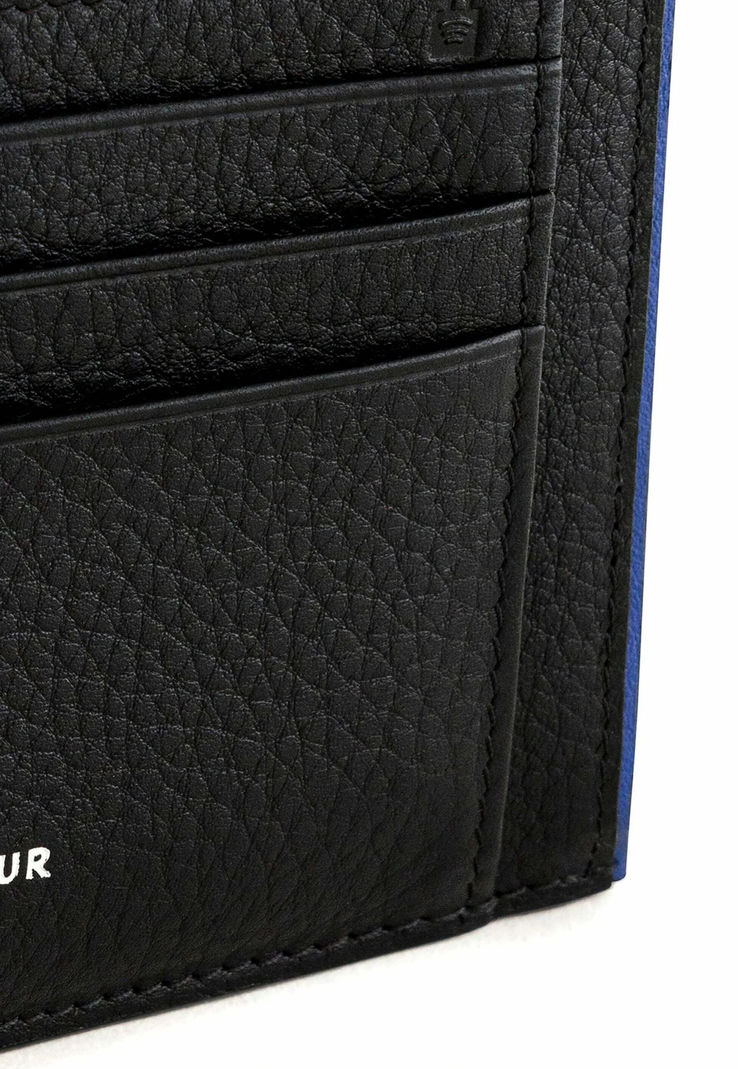 Le Tanneur Portefeuille - Noir Le Bleu 3 Le Tanneur Portefeuille - Noir Le Bleu – Image 3