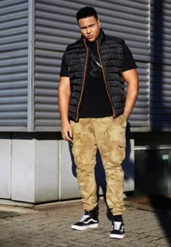 URBAN CLASSICS Pants - Pantalon Cargo - Sand -Vêtements Magasin 9b8009933f2e402788d55119e517c468