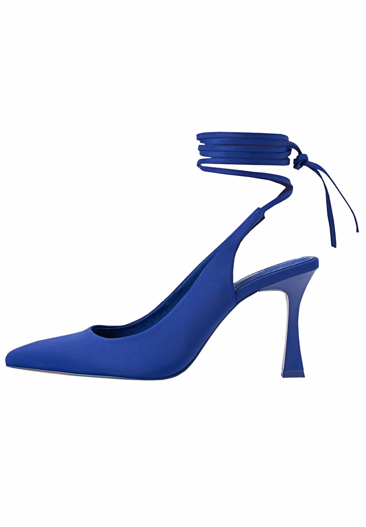 Stradivarius Offener Und Schnürung - Richelieus - Blue 2 Stradivarius Offener Und Schnürung - Richelieus - Blue – Image 2