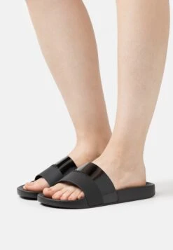 Calvin Klein Pool Slide - Sandales De Bain - Black