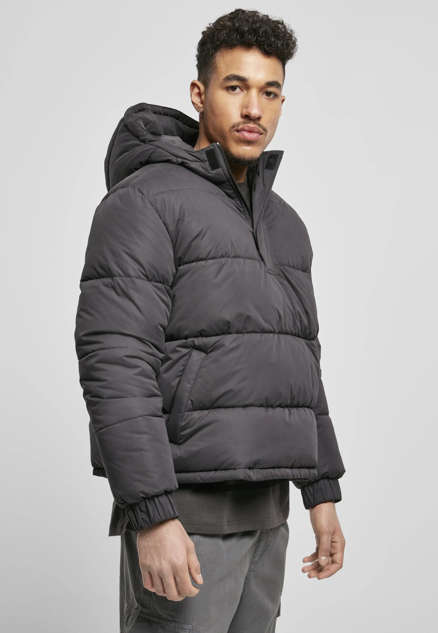 URBAN CLASSICS Veste D'Hiver - Black 1 URBAN CLASSICS Veste D'Hiver - Black