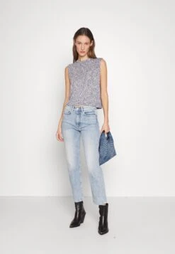 DRYKORN Mom - Jean Droit - Blau -Vêtements Magasin 9e3d4cd628fc4d37809d31657354e56f