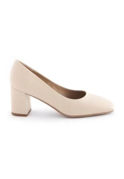 Next Forever Comfort Square Toe Court Regular - Escarpins - Bone