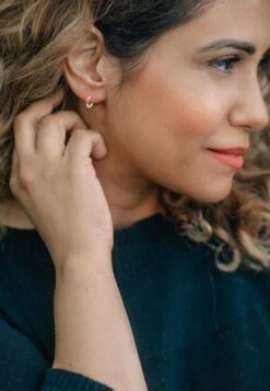 Impolite - Boucles D'Oreilles - Rosegoldfarben