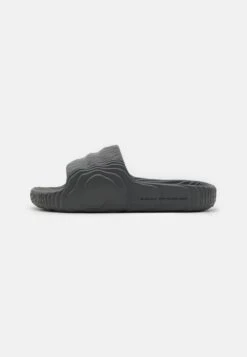 Adidas Originals Adilette 22 Unisex - Sandales De Bain - Grey Five/Core Black