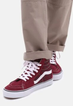 Vans Ua Sk8 Hi - Baskets Montantes - Dark Red