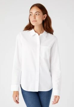 Wrangler 1 Pkt Shirt - Chemisier - White