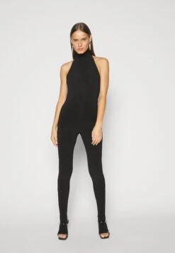 Norma Kamali Halter Turtle Catsuit Footie - Combinaison - Black 12 Norma Kamali Halter Turtle Catsuit Footie - Combinaison - Black -Vêtements Magasin c182da53dd29403481ce0320aecb0f15