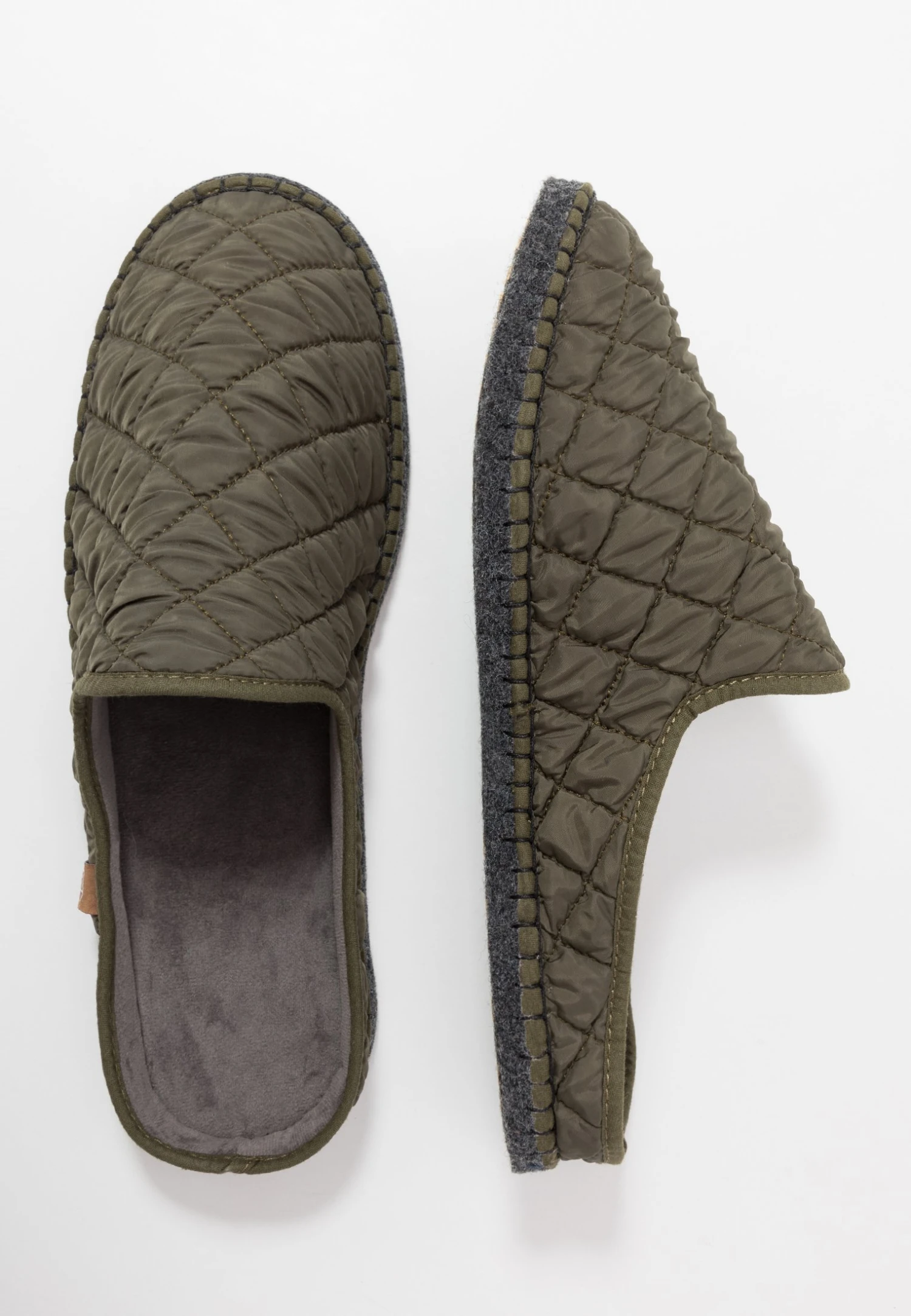 Pantoufle Quilt Men - Chaussons - Olive 2 Pantoufle Quilt Men - Chaussons - Olive – Image 2